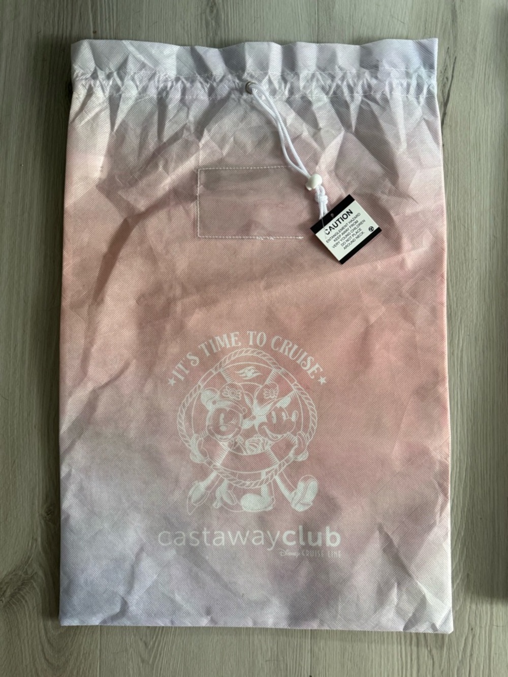 Disney Cruise Line Castaway Club Pearl Laundry Bags - Set of 2 - Picture 2 of 3